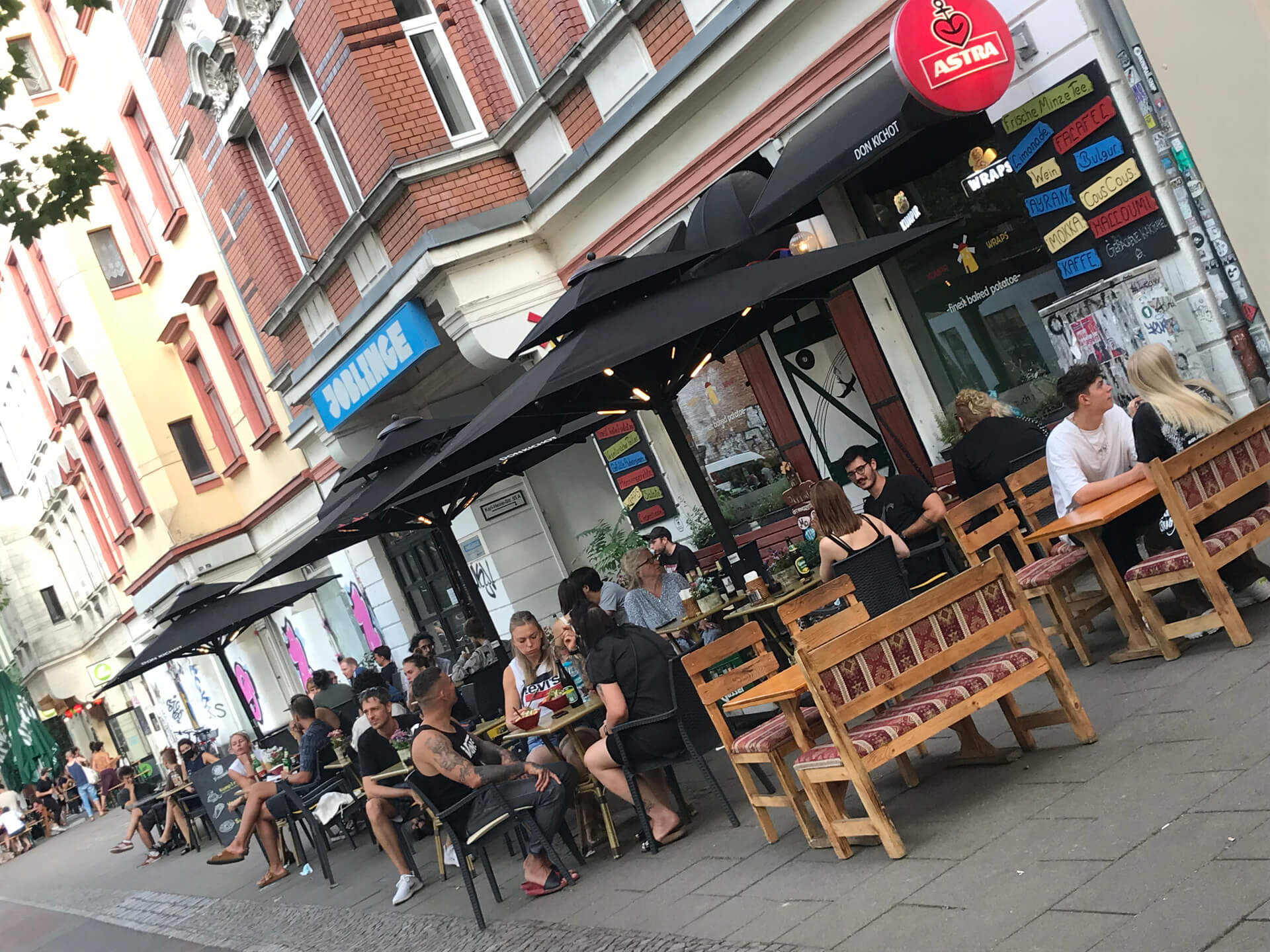 Don Kichot Leipzig - Kumpir, Bild vom Laden 5